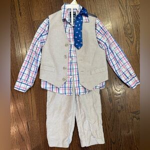 IZOD Vest, Shirt, Pants & Tie Set